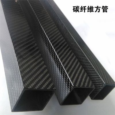 10mm Carbon Fiber Square Tube 20mm Hot Press Moulding