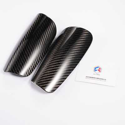 Carbon Fiber Mini Shin Pads Sport Soccer Football Pads Shin Guard