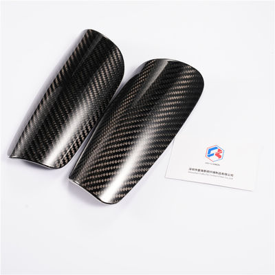 Football Shin Guard Holder Carbon Fiber 3K Twill Basic Protection Shin