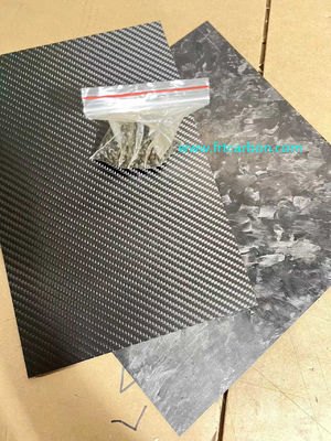 Diy Cnc Carbon Fiber Sheet 3k Twill Carbon Forged Sheet Plain Weave Super Shin Carbon Sheet