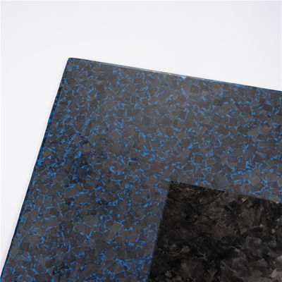 Thin Solid Carbon Fiber Sheet Blue Black 6.0mm 8.0mm 10.0mm