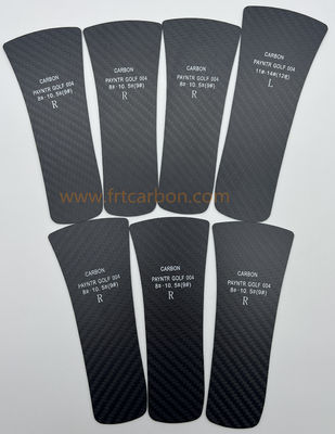 Custom Soccer Carbon Fiber Shoe Insoles 3k Twill Matte Carbon Fiber Plate  1.0mm 0.8mm