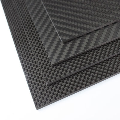 Thick 10mm 5mm 3mm Carbon Fibre Plate 3k Twill Weave For Rc Helicopter Quadcopter Multicopter