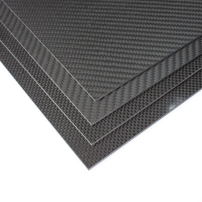 Thick 10mm 5mm 3mm Carbon Fibre Plate 3k Twill Weave For Rc Helicopter Quadcopter Multicopter