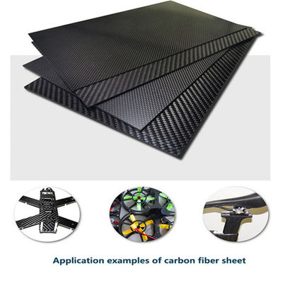 Carbon Fiber Reinforced Polymer Sheet Board And Resin 2mm 10mm Rc Helicopter Multicopter Quadcopter