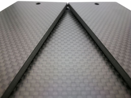 3K carbon fiber laminated mesh/sheet 2mm with twill weave price
