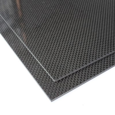 Carbon Fiber Panel Sheet 1mm 1.5mm 2mm 2.5mm 3mm For Cnc