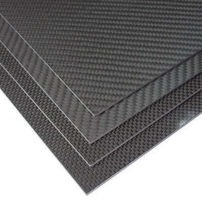 1 4&quot; 1 8 Inch Carbon Fiber Sheet Plate 1mm 400x500mm 100% Real