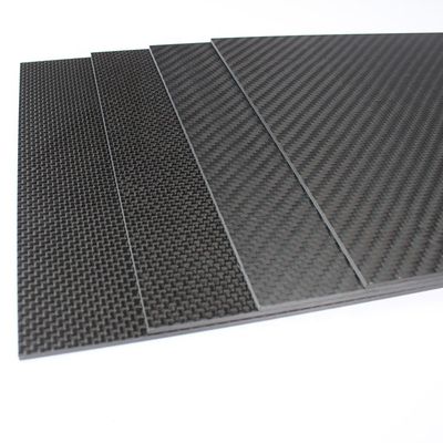 1 4&quot; 1 8 Inch Carbon Fiber Sheet Plate 1mm 400x500mm 100% Real