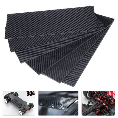 Light Weight Carbon Fiber Plate Sheet Wall 1mm 2mm 10mm For UAV Drone 48 X 96 4 X8