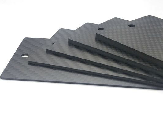 Cfrp Sheet Glossy Black Carbon Fiber Sheet 3mm  200x300mm