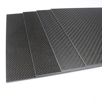 3k Carbon Fiber Sheet 3mm Thick 1 4&quot; 1.5 Mm Glossy Matte Plain Twill Woven