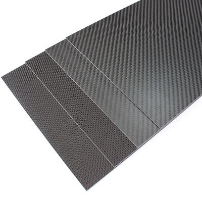 5mm 4mm 3mm 2.0mm Pure Carbon Fiber Sheets CNC Cutting