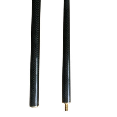 6mm 10mm Square Carbon Fiber Tube Pool Cue High Strength Billiards Cue For Club Members