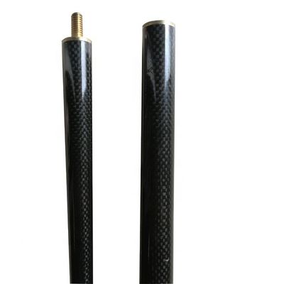 6mm 10mm Square Carbon Fiber Tube Pool Cue High Strength Billiards Cue For Club Members