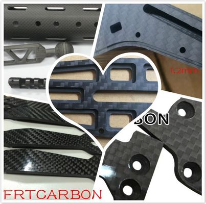 Carbon Fibre Sheet Cnc Carbon Fiber Cutting Service For Carbon Drone Frame Rc Car