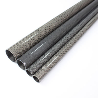 2 Inch 1.25&quot; 2.5 Carbon Fiber Tube Fiber Pole Carbon Fiber Pole Vault Poles 12x10x1000mm