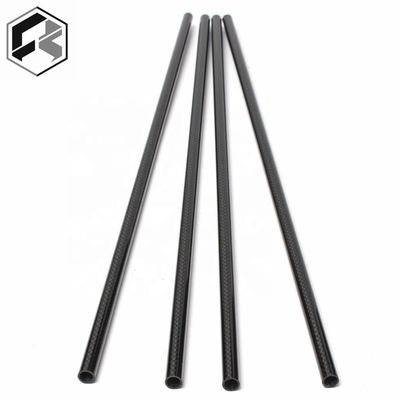 3 4&quot; 3 8&quot; 3k Carbon Fiber Tube 10mm 12mm 15mm 18mm  22mm 30mm 40mm 50mm
