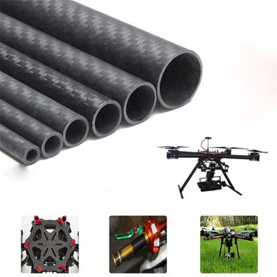 4 5 6 Carbon Fiber Tube Large Dimension High Strength Carbon Fiber Rod Manufacturer