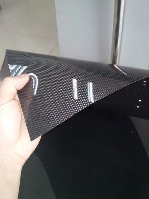 Flexible 3K 1K 1.5K Carbon Fiber Veneer Sheet 0.25mm 0.3mm