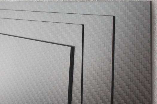 Water-proof and Long Period Using 1000mm X 1000mm 3K Twill Matte Carbon Fiber Laminated Sheet In Stock