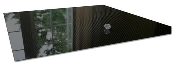 Water-proof and Long Period Using 1000mm X 1000mm 3K Twill Matte Carbon Fiber Laminated Sheet In Stock