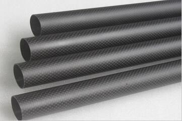 3K Plain Matte Or Glossy Carbon Fiber Pipe 26mm 27mm 28mm 29mm 30mm 3 4 Inch  3 Inch