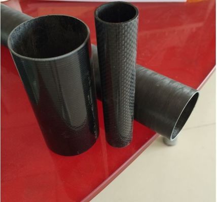 1.5&quot; 1 2&quot; ID/OD Customize High Temperature Carbon Fiber Tube 1000mm 500mm 330mm In Length