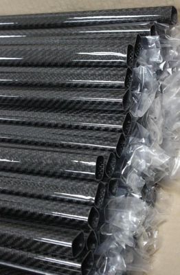 10mm Carbon Fiber Square Tube 20mm Hot Press Moulding