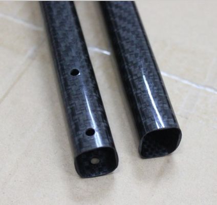 10mm Carbon Fiber Square Tube 20mm Hot Press Moulding