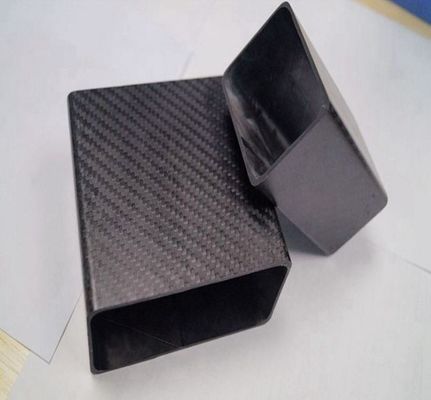 10mm Carbon Fiber Square Tube 20mm Hot Press Moulding